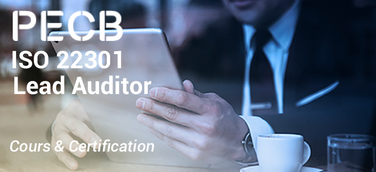 PECB ISO 22301 Lead auditor (5 jours)